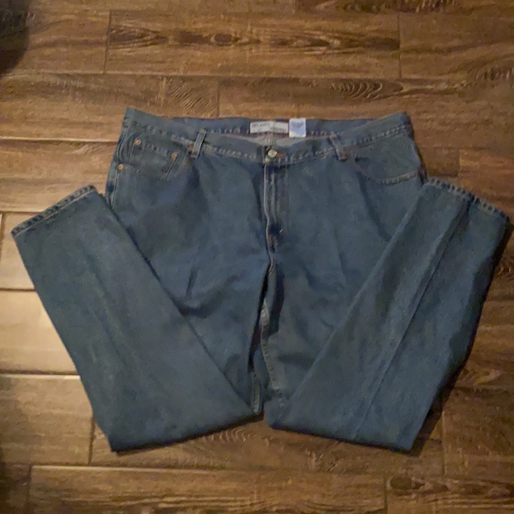 Levis 550 relaxed tapered Mom jean
